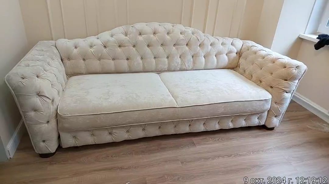 Замена обивки дивана на дому. Большие Вязёмы