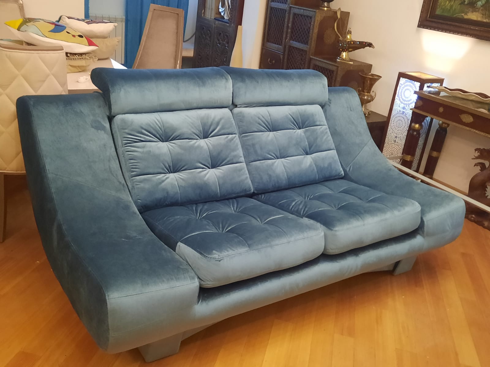 Обивка дивана на дому. Большие Вязёмы